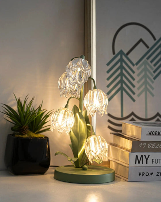 Niya Green Table Lamp - Simprolos
