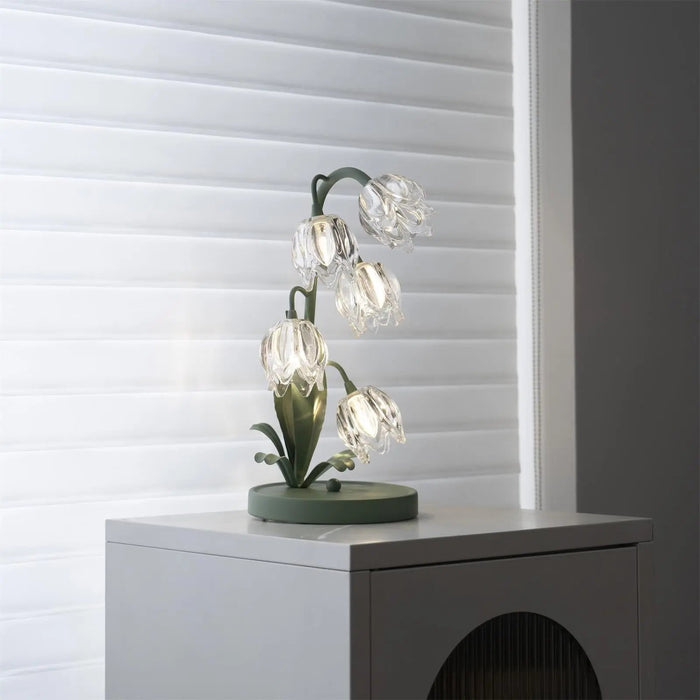 Niya Green Table Lamp - Simprolos