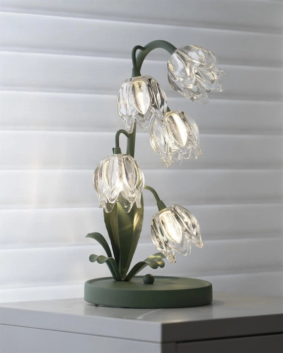 Niya Green Table Lamp - Simprolos