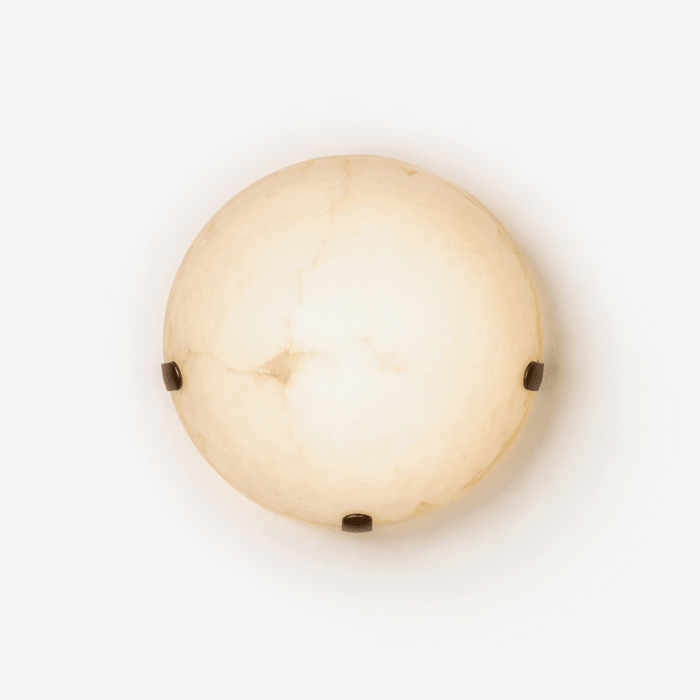 Noema Alabaster Wall Sconce - Simprolos