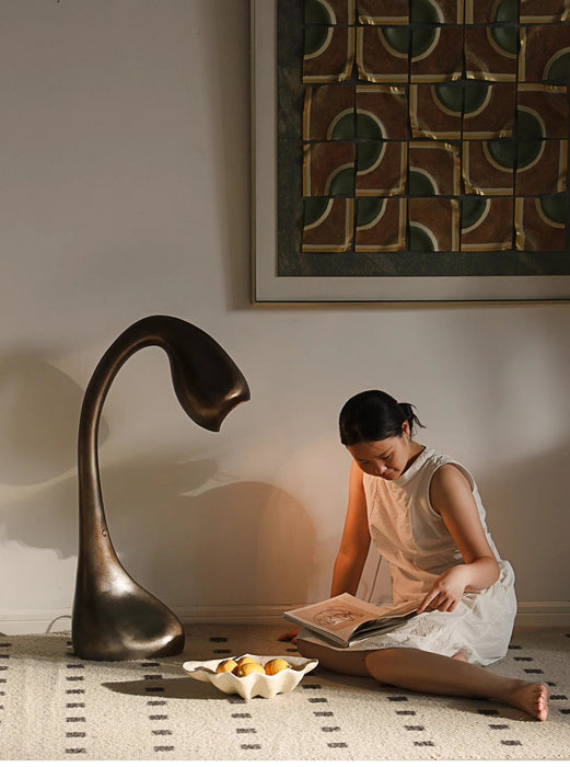 Noor Sculptural Table Lamp - Simprolos
