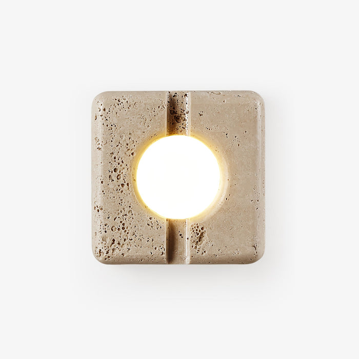 Nora Travertine Wall Light - Simprolos