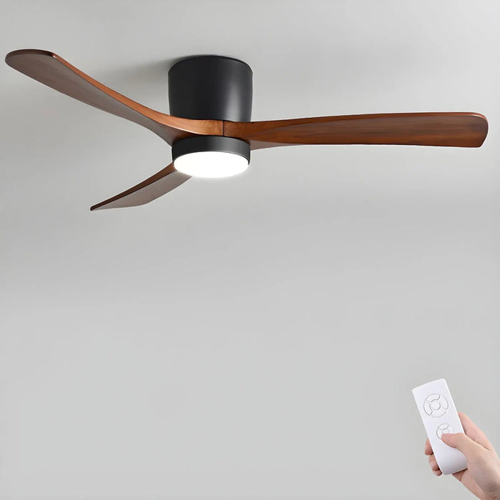 Nordic Wooden 42"/48" Ceiling Fan Light - Simprolos