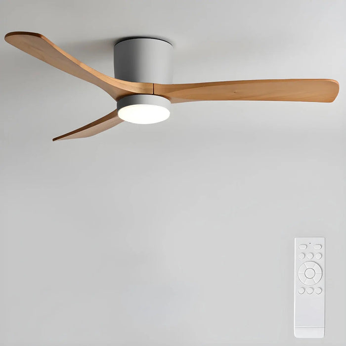 Nordic Wooden 42"/48" Ceiling Fan Light - Simprolos