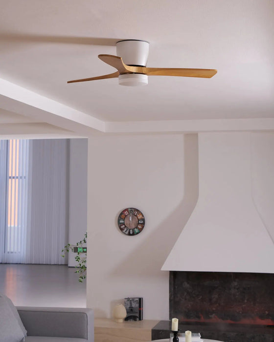 Nordic Wooden 42"/48" Ceiling Fan Light - Simprolos