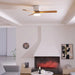 Nordic Wooden 42"/48" Ceiling Fan Light - Simprolos