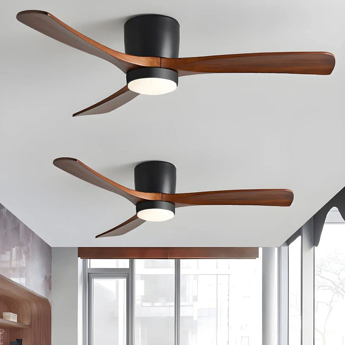 Nordic Wooden 42"/48" Ceiling Fan Light - Simprolos
