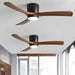 Nordic Wooden 42"/48" Ceiling Fan Light - Simprolos