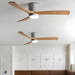 Nordic Wooden 42"/48" Ceiling Fan Light - Simprolos