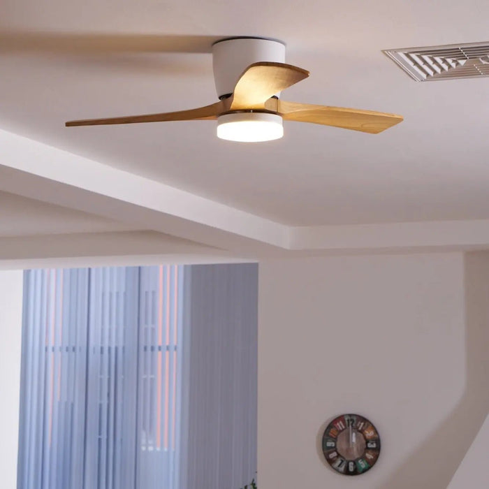 Nordic Wooden 42"/48" Ceiling Fan Light - Simprolos