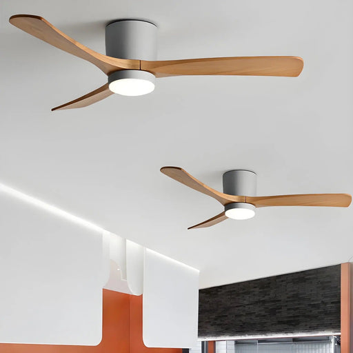 Nordic Wooden 42"/48" Ceiling Fan Light - Simprolos