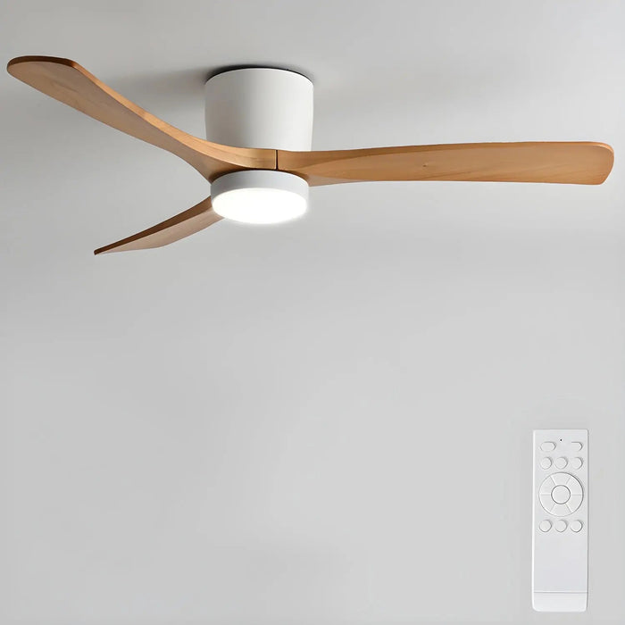 Nordic Wooden 42"/48" Ceiling Fan Light - Simprolos