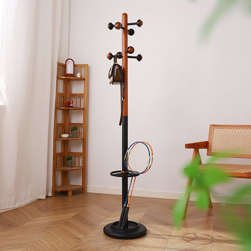 Nordic Wooden Coat Rack - Simprolos