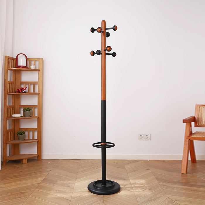 Nordic Wooden Coat Rack - Simprolos
