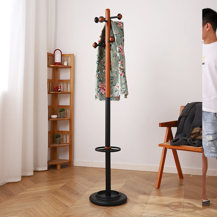 Nordic Wooden Coat Rack - Simprolos