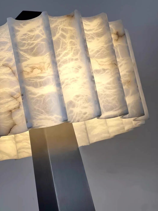 Obelisk Alabaster Floor Lamp - Simprolos