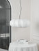 Oblate Silk Pendant Lamp - Simprolos