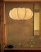 Oblate Silk Pendant Lamp - Simprolos