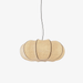 Oblate Silk Pendant Lamp - Simprolos
