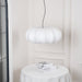 Oblate Silk Pendant Lamp - Simprolos