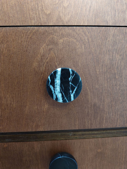 Obsidian Core Marble Pull Handle - Simprolos