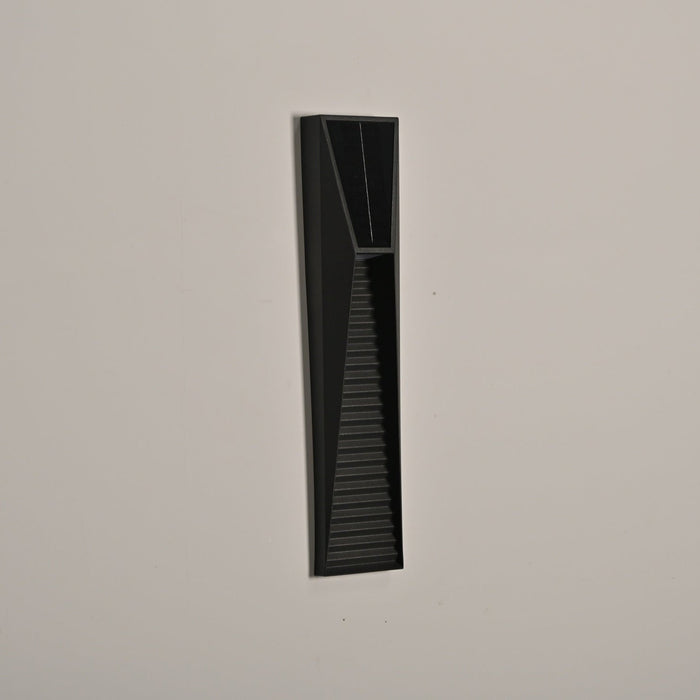 Obsidian Path Solar Outdoor Wall Light - Simprolos