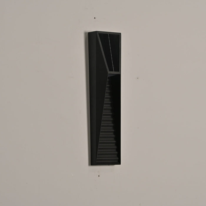Obsidian Path Solar Outdoor Wall Light - Simprolos