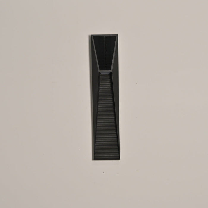 Obsidian Path Solar Outdoor Wall Light - Simprolos