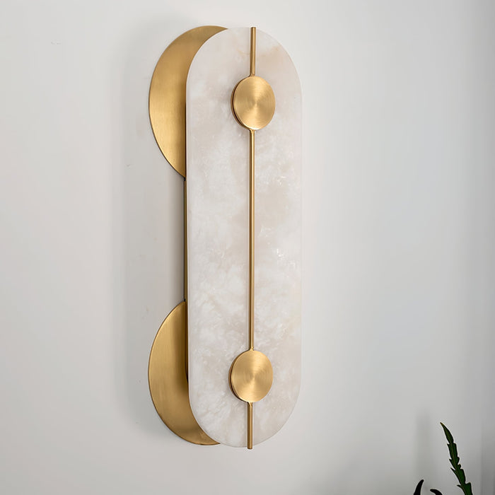 Obvara Alabaster Wall Light - Simprolos