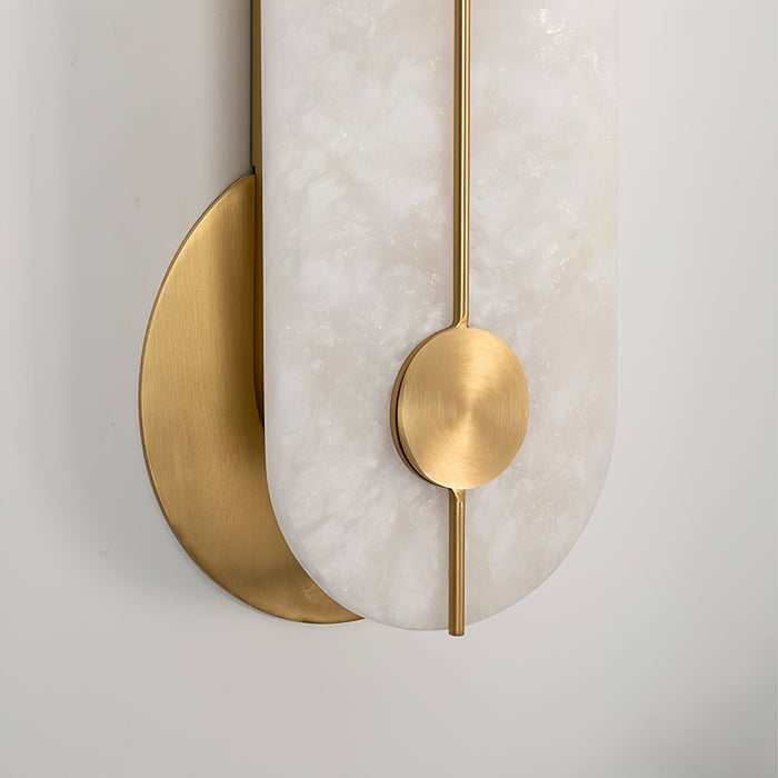 Obvara Alabaster Wall Light - Simprolos