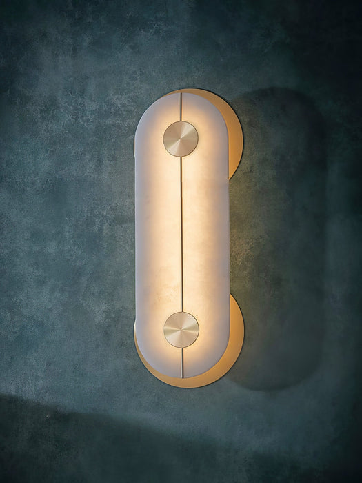 Obvara Alabaster Wall Light - Simprolos