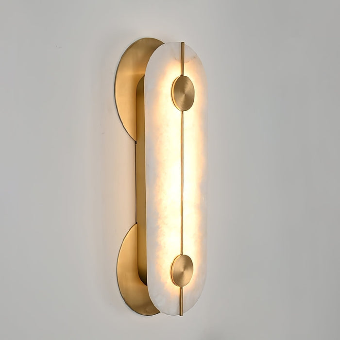 Obvara Alabaster Wall Light - Simprolos