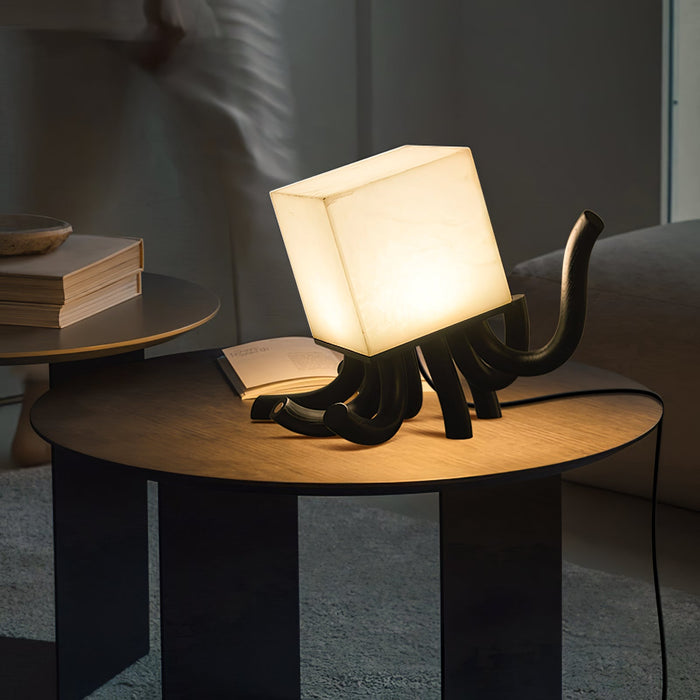 Octavia Alabaster Table Lamp - Simprolos