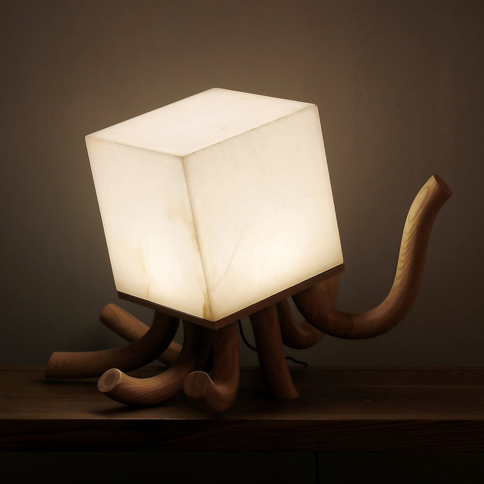 Octavia Alabaster Table Lamp - Simprolos