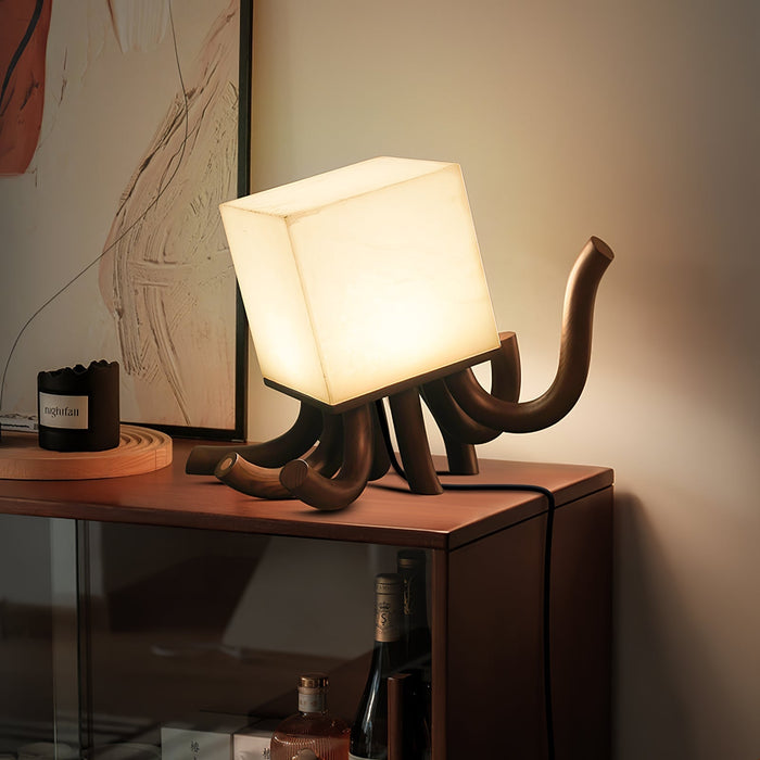 Octavia Alabaster Table Lamp - Simprolos