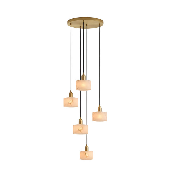 Odyssey Alabaster Pendant Light - Simprolos