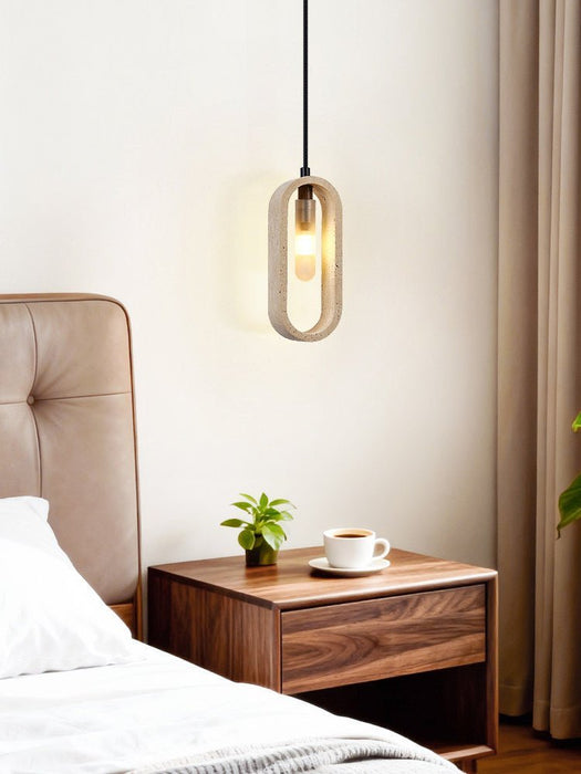 Onda Travertine Pendant Light - Simprolos