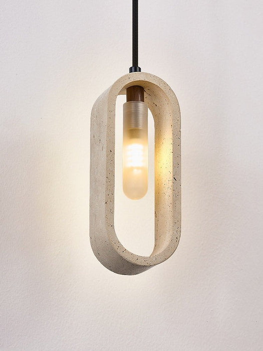 Onda Travertine Pendant Light - Simprolos