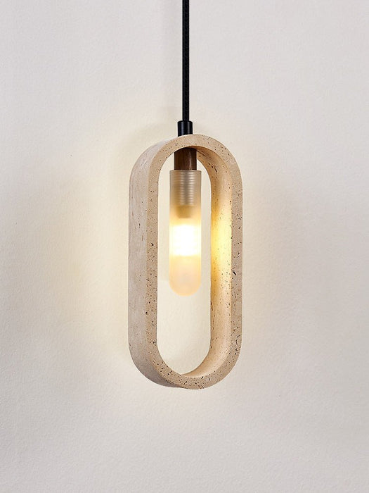 Onda Travertine Pendant Light - Simprolos