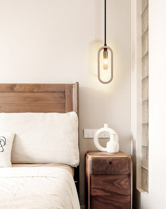 Onda Travertine Pendant Light - Simprolos