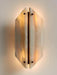 Onyxa Crest Alabaster Wall Lamp - Simprolos