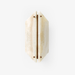 Onyxa Crest Alabaster Wall Lamp - Simprolos