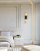 Opal Alabaster Twist Wall Sconce - Simprolos