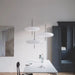 Opal Disc Suspension Lamp - Simprolos