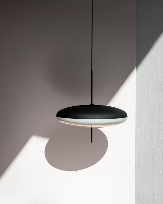 Opal Disc Suspension Lamp - Simprolos