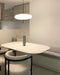 Opal Disc Suspension Lamp - Simprolos