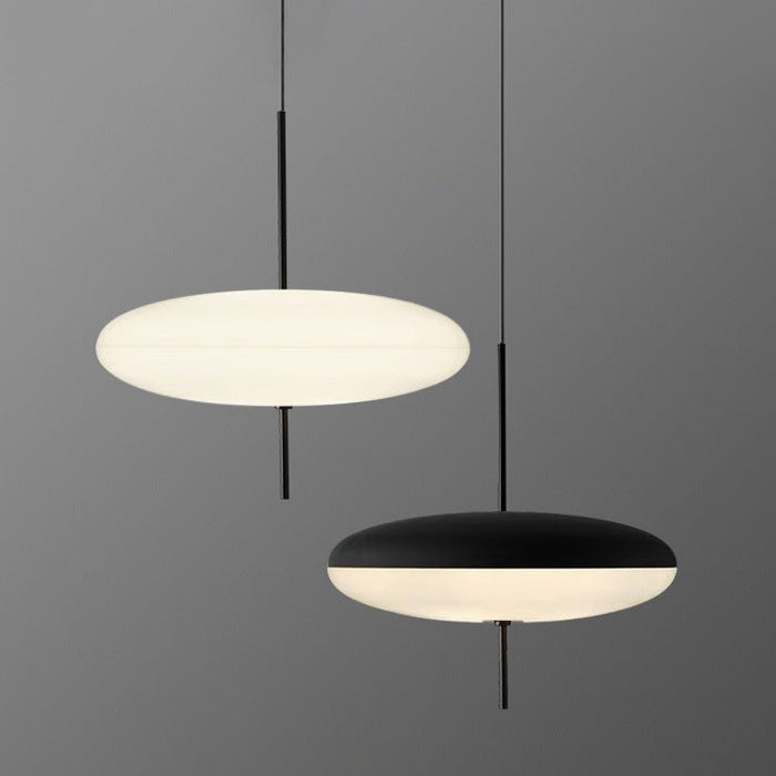 Opal Disc Suspension Lamp - Simprolos