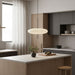 Opal Disc Suspension Lamp - Simprolos
