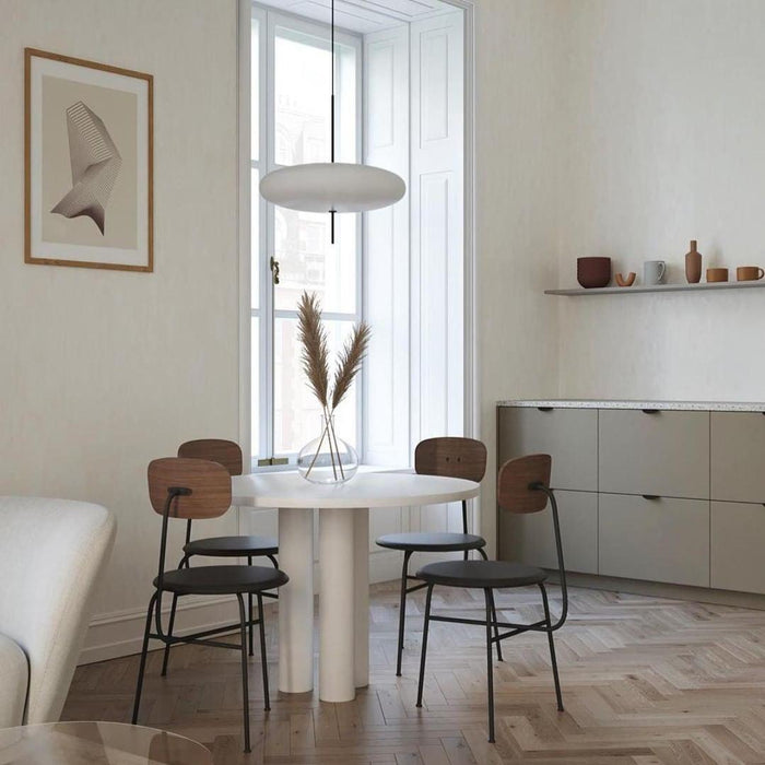 Opal Disc Suspension Lamp - Simprolos