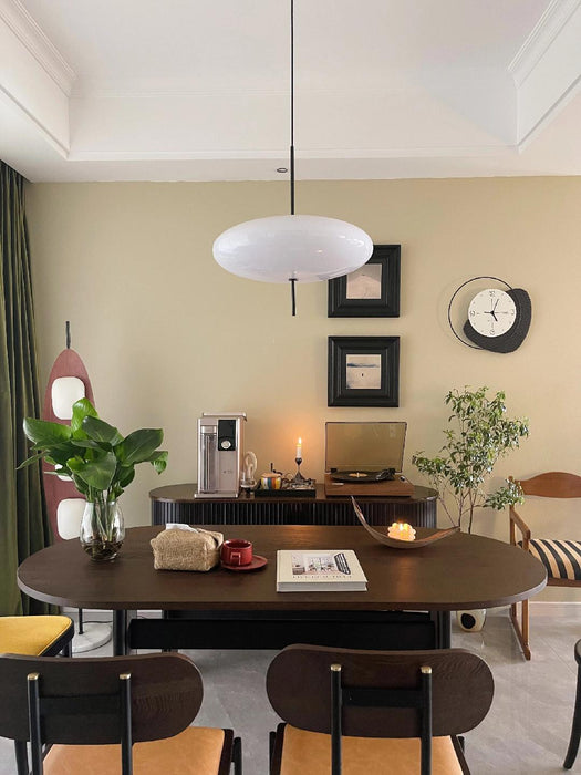 Opal Disc Suspension Lamp - Simprolos